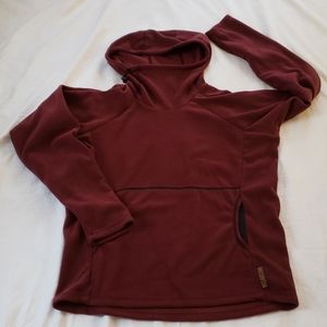 Melanzana Micro Grid Hoodie - Port